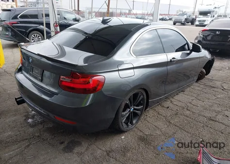 2014 BMW 228 I from USA, damaged, VIN WBA1F5C5XEV255284